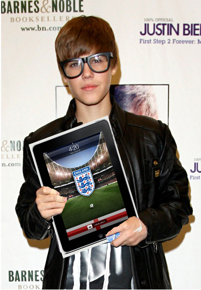 justin bieber meme. Justin Bieber iPad.