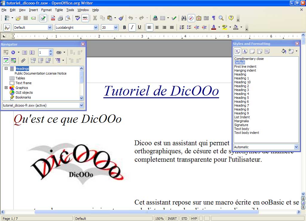 OpenOffice.org for Mac OS X