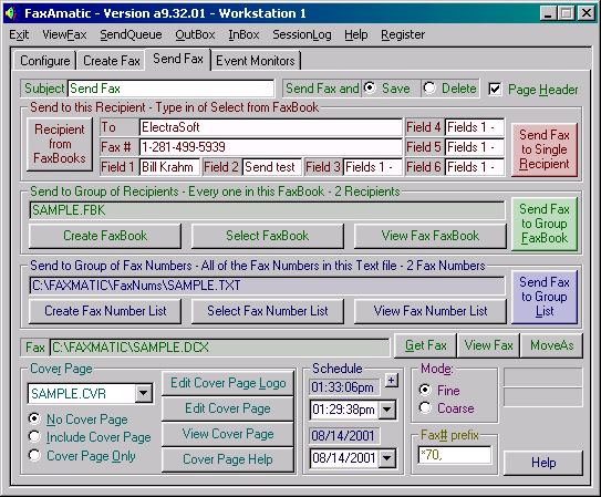 Программа 32bit Internet Fax добавит.