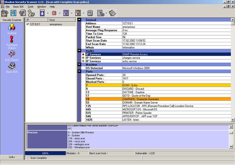 Shadow Security Scanner Free Download and Reviews - Fileforum