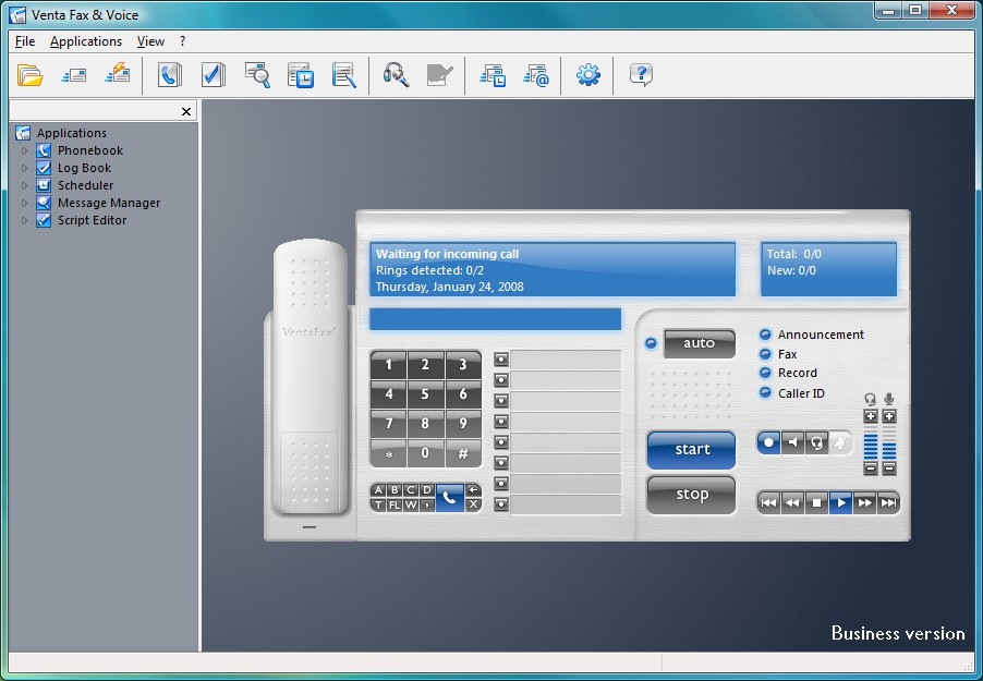 Venta Fax & Voice Private 6.2.67.177 + crack (serial) Русская версия.