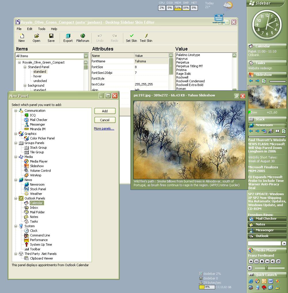 B Desktop Sidebar 1/b.b 05 Build 116 pl - download idg.pl.