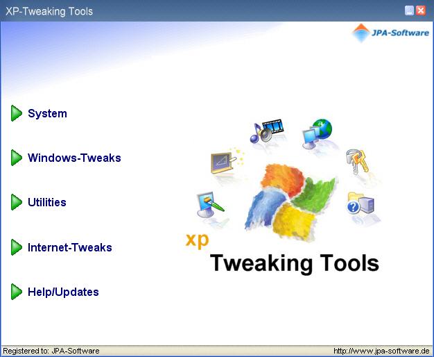 Tweaking Tool Windows Xp
