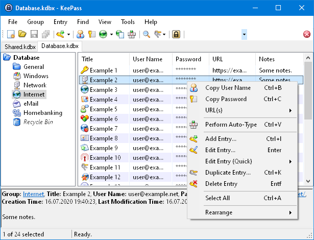 download keepass password safe 2.50