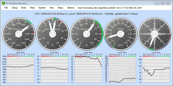 Desktop: The Weather Network App for PC.