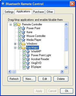 Системные требования: Для Bluetooth Remote Control необходим компьютер