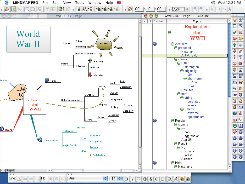 free mind mapping software os x