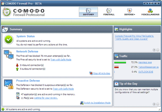 comodo firewall reviews