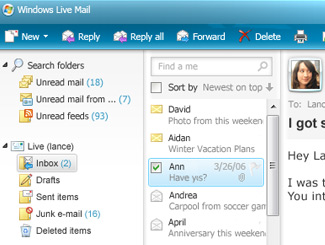 Download Windows Live Mail 2009 Free