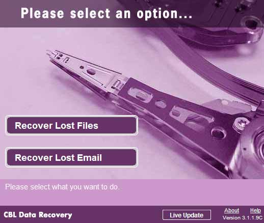 Download data recovery software free.