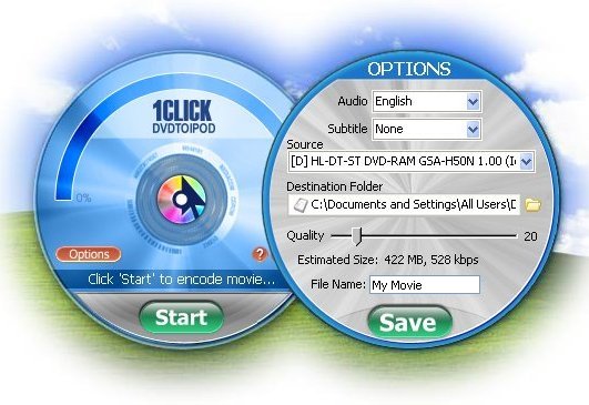 1CLICK DVDTOIPOD
