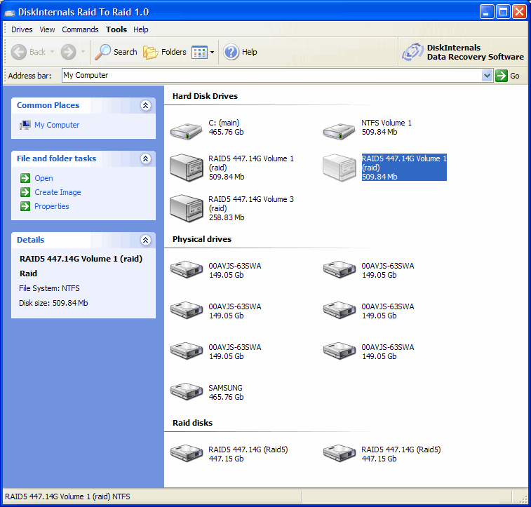 DiskInternals RAID To RAID Free Download and Reviews - Fileforum