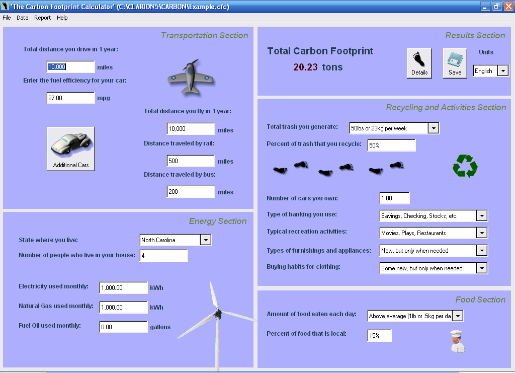 Carbon Footprint Calculator Free Download and Reviews - Fileforum