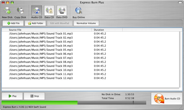 Free Software To Burn Audio Cd On Mac