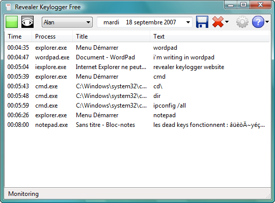 Reveal Keylogger pro