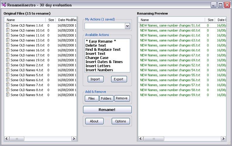RenameMaestro 3.0.1