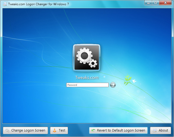 windows logon. Logon Changer for Windows