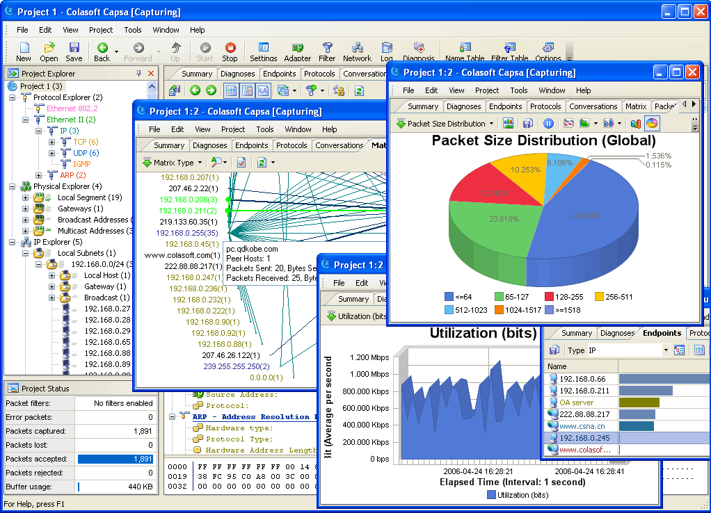 network analyser software