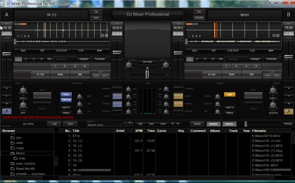 video dj mixer software free download