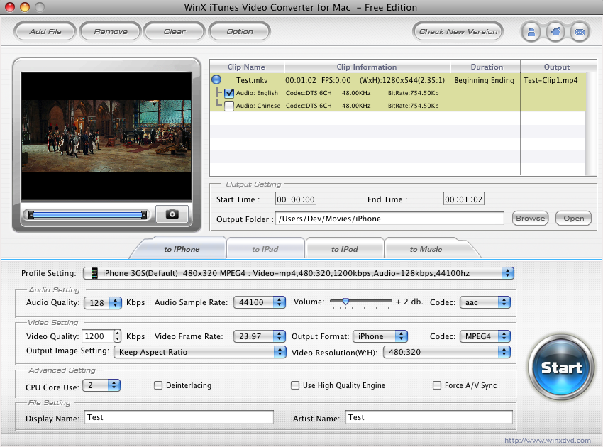 Merge files handbrake