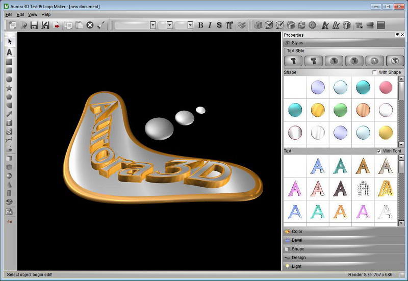 3d text logo creator online free