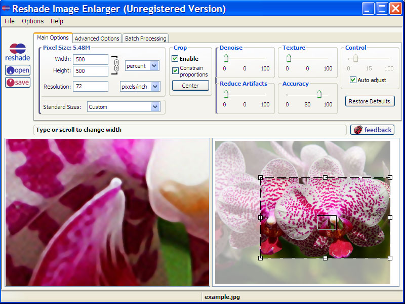 image resizer software. Reshade Image Resizer. Uninstaller. Yes. Latest Changes
