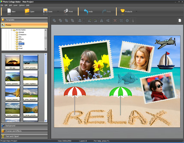 picture collage maker pro free download