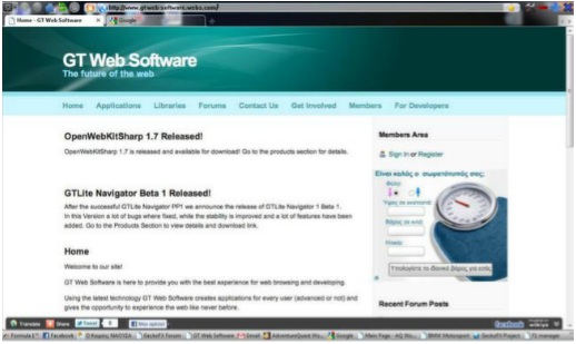 OpenWebKitSharp screenshot