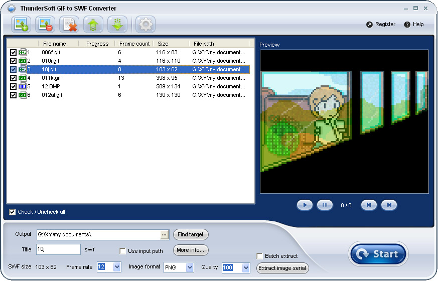 ThunderSoft GIF Converter 5.3.0 free downloads