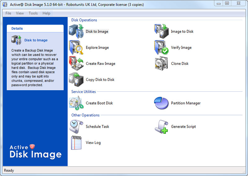 Active@ Disk Image Lite 5.4.2 скачать бесплатно.
