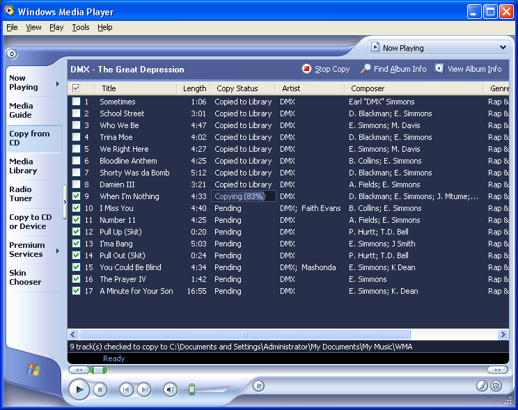 Windows Media Player Ð”Ð»Ñ Xp