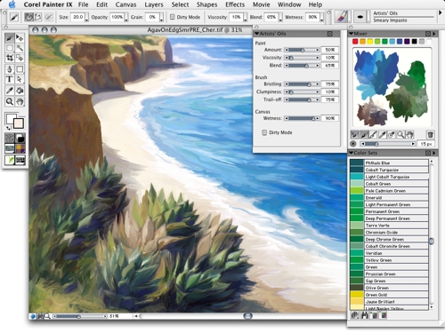 paint mac os x