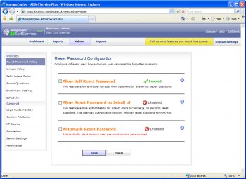 AdventNet ManageEngine ADSelfService Plus 4.2
